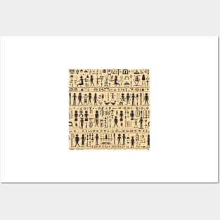 Ancient Egyptian Pattern 19 Posters and Art